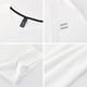 thumbnail image 4 of Ceisia Men's Slim Fit Short Sleeve Crew Neck Tee Solid Color Reflective Performance Sports Top White L Gifts, 4 of 7