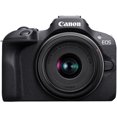 thumbnail image 1 of Canon EOS R100 Mirrorless Camera with 18-45mm Lens, 1 of 6