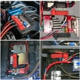 ZGBY Black & Red 12 Terminal Busbar Bus Bar Power Distribution Block