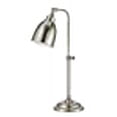 thumbnail image 3 of Cal Lighting BO-2032TB-BS 60 W Lampe de Table de Pharmacie avec une Finition en Acier Brossé Réglable, 3 of 4