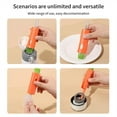 thumbnail image 3 of Bottle Brushes Cleaner,Flexible Bendable Cleaner,3-in-1 Cup Lid Crevice Cleaning Brush,Cleaner Brush Nipples Brush for Baby Bottles, 3 of 5