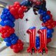 thumbnail image 4 of Globos de aluminio Laackys con diseño de araña, número 40 cm, para fiestas, 4 of 7