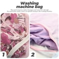 thumbnail image 4 of Fine Mesh Laundry Bag Washing Machine Storage for Clothes Bags Underwear White Travel, 4 of 6