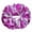 Rose and Silver, variant on LAZIOEGR Aerobics Dance Pom Poms for Cheerleaders School Sports and Party Competitions, 11.4 Inches / 29 cm Diameter, Handheld Spirit Accessories, Rose and Silver