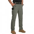 thumbnail image 7 of Lekwk Work Pants for Men Lightweight Quick Dry Baggy Cargo Pants Elastic Waist Lounge Athletic Trousers with Pockets Hiking Gym Sports Activewear, 7 of 7