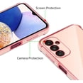 thumbnail image 2 of Samsung Galaxy A15 4G/5G Case,Cute Plating Edge Love Hearts Pattern with Camera Lens Protection Phone Case for Galaxy A15 6.5",Pink, 2 of 17