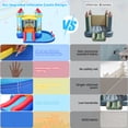 thumbnail image 4 of Veeboto Inflatable Bounce House with Blower, Bouncy Castle with Slide, Jumping Area, Pool, Ring Toss, Ball Net, Animal Party Jumping House for 3-10 Years, Indoor & Outdoor, 4 of 7