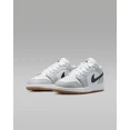 thumbnail image 5 of Ni - ke Air Jordan 1 Low White 553560-146 Teens Shoes, 5 of 5