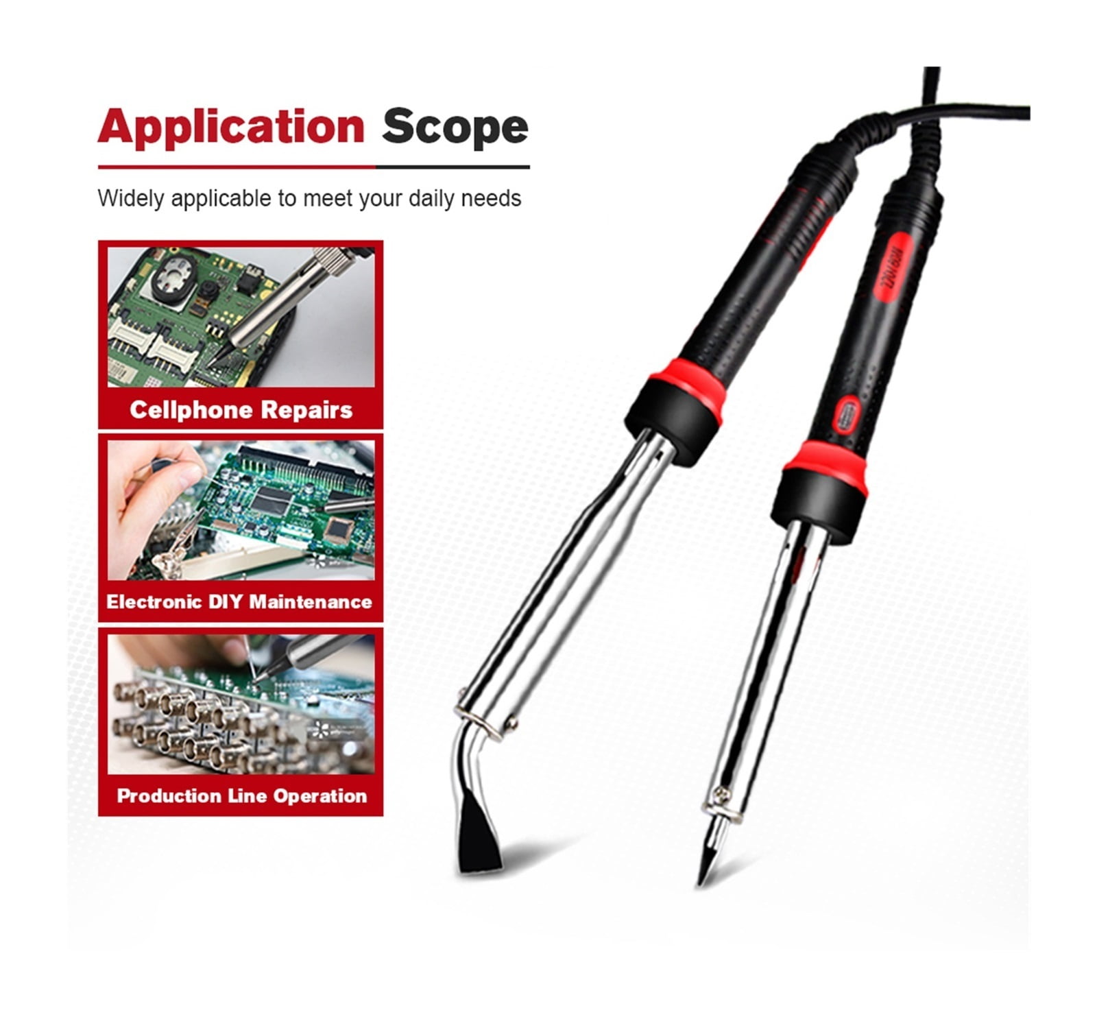 Electric Soldering Iron ,Soldering Iron Rework Station Heat Pencil Tips ,Mobile Welding Repair Tools