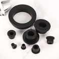 thumbnail image 4 of Uxcell 16 Pack T Type Rubber Grommet, 14mm Mount Dia Rubber Grommet Firewall Plug Grommet, 4 of 5