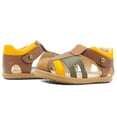 thumbnail image 2 of Huarache Cerrado Karsten para Niño Ajustable Moda Casual Confort Café Modelo 92126-1, 2 of 6