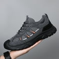 thumbnail image 6 of Elecsop Mens Hiking Shoes, Outdoor Work Shoes Anti-Slip Breathable Lightweight Mesh Walking Sneakers Athletic Walking Trekking Hiking Shoes Men, 6 of 12