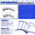 thumbnail image 2 of Magnetic Eyelashes, Natural Look Magnetic Lashes Kit with Magnetic Lash Applicator, Wispy Cat Eye lashes, Reusable Magnetic Eyelashes Kit, No Glue or Eyeliner, 2 of 6