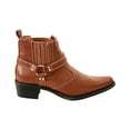 thumbnail image 2 of US Brass Mens Eastwood Cowboy Ankle Boots, 2 of 5