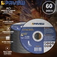 thumbnail image 4 of Cut Off Wheels PRVEW, paquete de 60 unidades, 4,5 cm, para amoladora angular de metal, 4 of 7
