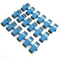thumbnail image 1 of Garosa 50Pcs Durable Fiber Optic Coupler SC-SC Simplex Flange Connector Adapter, 1 of 8