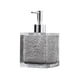 thumbnail image 1 of Dispensador de jabón con botella de jabón plateada galvanizada for encimera de cocina y baño, 1 of 6
