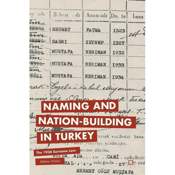 Naming and Nation-Building in Turkey: The 1934 Surname Law, (Hardcover)