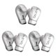 thumbnail image 3 of Greeniant Guantes de entrenamiento de boxeo Sparring Muay Thai Workout Fight Mitones de saco de boxeo 8 oz_Blanco Type1 NO1, 3 of 6