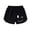 Black, variant on lnmuld Shorts for Girls Elastic Waist Casual Athletic Play Shorts for Toddler Kids Daily Outdoor Comfortable Summer Wear Size:7-8 Years
