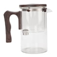 thumbnail image 1 of Clear Tea Pots Set,Glass Teapot Hand Crafted Borosilicate Glass Tea Maker Magnetic Water Separation Design Teapot Tea Brewer for Tea Lovers, 1 of 7