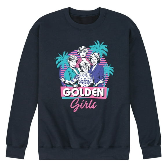 Golden Girls - The Golden Girls - Men's Crew Neck Fleece Pullover