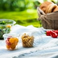 thumbnail image 3 of LAICAIW Portion Cups with Lids (5.5 Ounces, 100 Pack) | Disposable Plastic Cups for Meal Prep, Portion Control, Salad Dressing, & Medicine | Small Plastic Condiment Container, 3 of 5