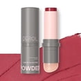 thumbnail image 1 of DEROL Dual Head Blush Stick Portable 2-in-1 Silicone Puff Head Soft Powder Texture Blusher, 1 of 8