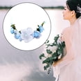 thumbnail image 4 of pulsera de flores de novia Ramillete de muñeca artificial, de , flores para boda, de graduación Fanmusic pulsera de flores de novia, 4 of 7