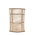 thumbnail image 6 of Christopher Knight Home 3-Piece Smooth Arc Outdoor Rocking Chair with 10.8" Side Table, Beige Rattan, 6 of 12