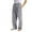White, variant on Jgppe Men’s Home Pants Casual Comfy Plaid Elastic Waist Wide Leg Lounge Pants with Pockets Sleepwear Homewear