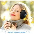 thumbnail image 4 of Cache-oreilles Bluetooth - Écouteurs Bluetooth 5.0 Cache-Oreilles pour Femmes Hiver Musique Cache-Oreilles Extérieur Noël, 4 of 5