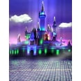 thumbnail image 1 of BSDHOME Polyester Brick Floor Fairy Tale Castle Photography Backdrops Photo Props Studio Background 5x7ft, 1 of 2