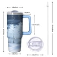 thumbnail image 2 of 30oz Holiday Tumbler with Christmas Tree Design Stainless Steel Insulated Cup with Straw Lid Gifts for Women Men, 2 of 5