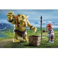 thumbnail image 2 of Playmobil Giant Troll with Dwarf Fighter 9343, 2 of 4