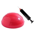 thumbnail image 3 of Siruishop Half Balance Ball Strength Training Equipment Stability Ball Nonslip Base for red, 3 of 8