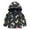 Black, variant on Toddler Boys Rain Jackets Girls Cartoon Prints Casual Light Coat Hooded Jacket Windproof Zipper Outwear Raincoat Windbreakers For Kids,Size 2-3 Years