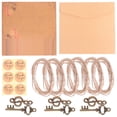 thumbnail image 1 of Shisuyan Ensembles de Lettres Vintage Couleurs Assorties 3 Ensembles 8.3x5.5in, 1 of 8