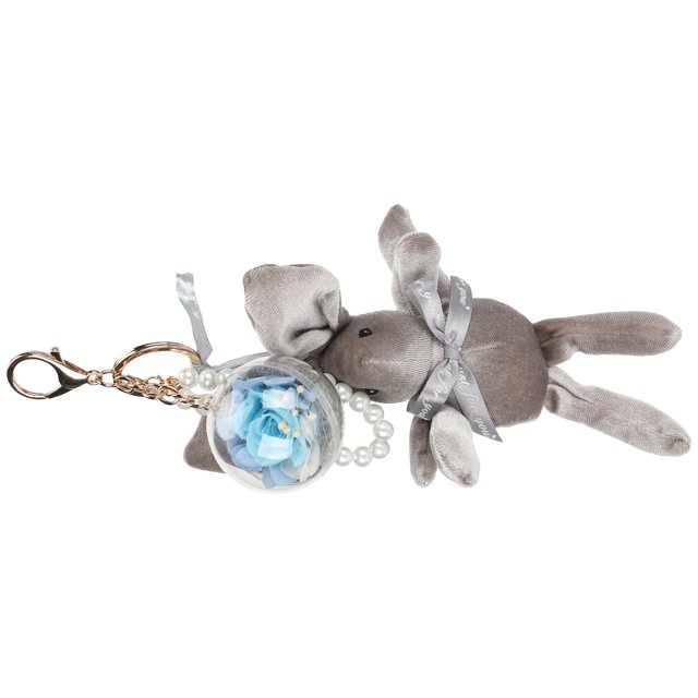 Keyring Ornament Sturdy Keychain Pendant Fluffy Keychain Multifunctional Design Elegant And Classic For Household Keys Home ANGGREK Arte y Manualidades