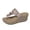 Purple, variant on Women Wedge Flip Flop Sandals Summer Casual Comfy Platform Toe Post Slides Flower Pearl Decor EVA Sole Open Toe Beach Vacation Shoes