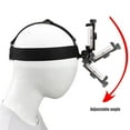 thumbnail image 3 of ziyahi Headband Phone Holder Tool Accessories Stable Cellphone Fixator Clamping Fixation Phones Mount Head Straps Clip Fixing Accessory, 3 of 8