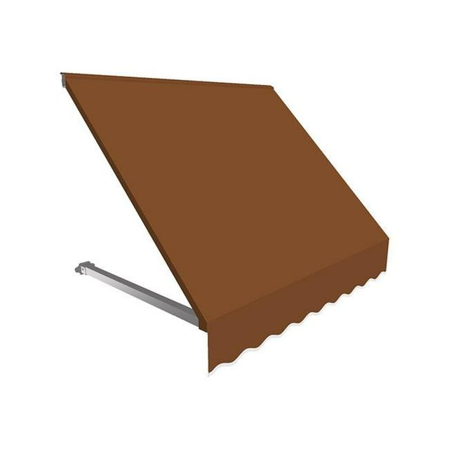 Awntech CR33-US-6TER Auvent Rétro pour Fenêtre et Entrée de 6,38 Pi en Terre Cuite - 44 x 36 Po