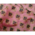 thumbnail image 4 of oneOone Silk Tabby Fabric Leaves|Floral & Paisley Block Decor Fabric Printed BTY 42 Inch Wide, 4 of 4