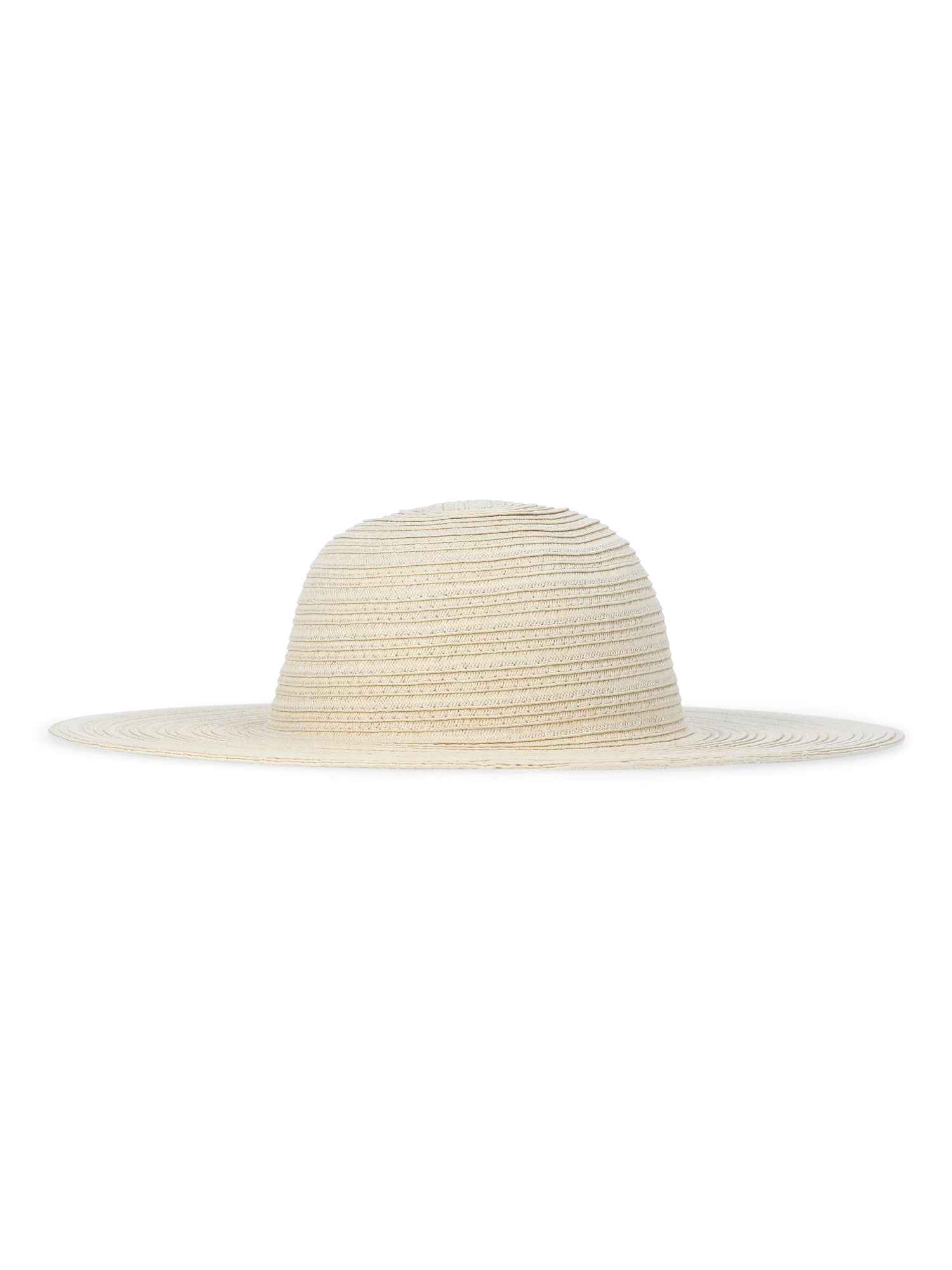 Time and Tru Women's Black Floppy Sun Hat with Wide Brim