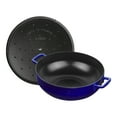 thumbnail image 3 of STAUB Spécialités 4,75 L Casserole Ronde en Fonte pour Bouillabaisse, Bleu Foncé, 3 of 9