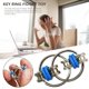 thumbnail image 3 of Llavero de metal Antiestrés Cadena de bicicleta Fidget Hand Spinner Toys (Azul oscuro) Ehuebsd libre de BPA, 3 of 5