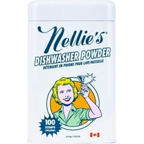 Nellie's Dishwasher Powder - 100 Load - Plant-Based Dishwasher Detergent - Septic Safe, Fragrance-Free - Easily Penetrates Grease & Food Particles - Phosphate-Free