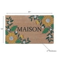thumbnail image 2 of Coir Door Mat Sunflower Maison 18 X 30, 2 of 3