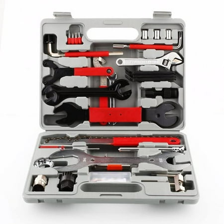 

Home Multi-Function Repair Tool Kit 48 Piece Tool Set with Plastic Toolbox for Home Maintenance Bike Repair