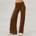 thumbnail image 2 of Wide Leg Pants Woman High Waist Yoga Pants Tummy Control Workout Leggings with Pockets Stretch Loose, 2 of 6
